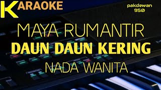 Download lagu Maya Rumantir | Daun Daun Kering | Karaoke | Cover mp3