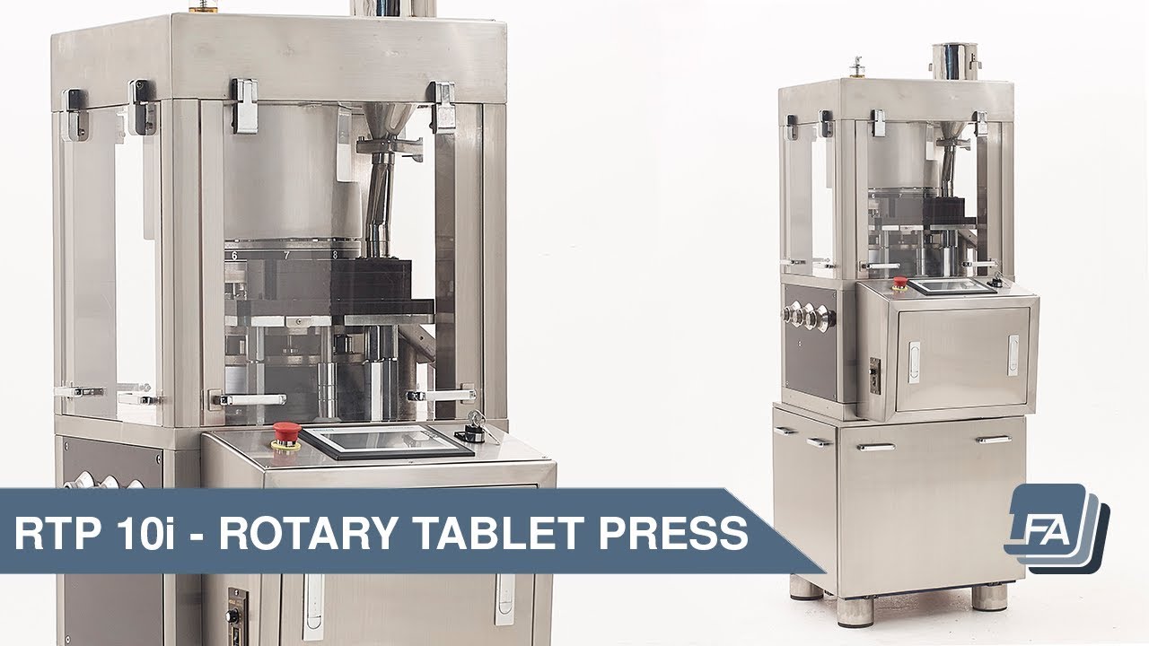 RTP10i Intelligent Rotary Tablet Press | 10 Station Pill Press