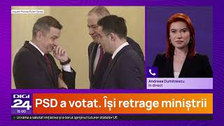Planul PSD pentru ieșirea din guvernul Bolojan: Cei 7 miniștri vor demisiona joi