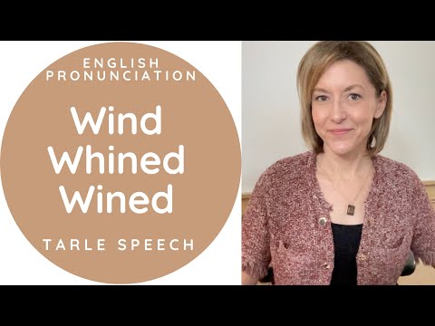 Learn to Pronounce WIND WHINED & WINED American English Homophone Pronunciation Lesson #learnenglish