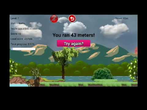 Lion Running Attack Jump Over