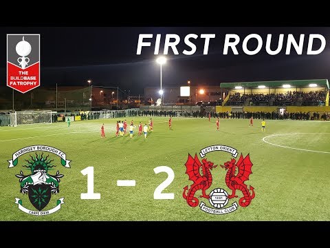 FA Trophy First Round: Haringey Borough 1 - 2 Leyton Orient [Full Highlights]