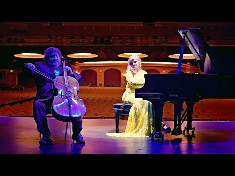 THEME FROM BEAUTY AND THE BEAST - Stunning Piano and Cello Cover |  Ft. Armen Ksajikian
