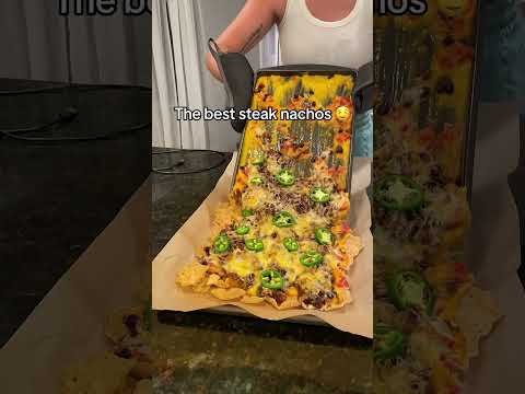 The BEST Steak Nachos You'll Ever Make 😋
