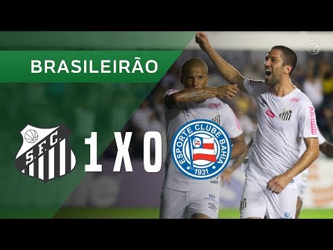SANTOS 1 X 0 BAHIA - GOL - 31/10 - BRASILEIRÃO 2019