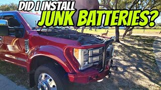 I installed the Cheapest AGM Batteries I could find in my F450!  Why Find out!