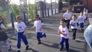Jogging kids