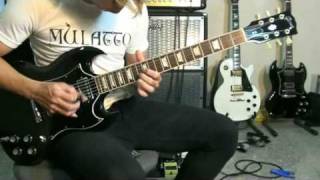 Video thumbnail for GIBSON SG STANDARD EBONY 1997 DRIVE by Ake-G43