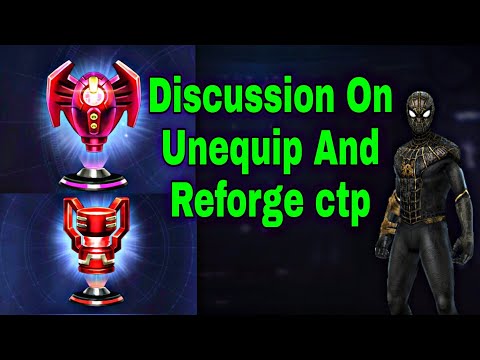 Discussion On Ctp Unequip And Ctp Reforge February 2022 - Marvel Future Fight