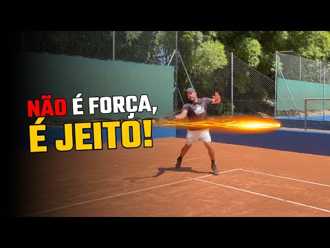Você não precisa de Força pra ter um Forehand Potente