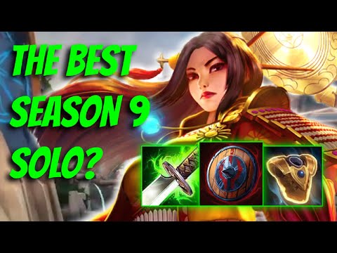 IS AMATERASU THE BEST SEASON 9 SOLO LANER?! | Amaterasu Solo - SMITE Ranked Conquest