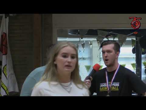 Michael Meskers na de bekerwinst van Grasshoppers VU20