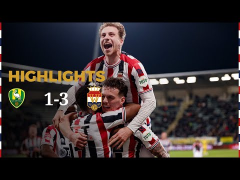 AWAY WIN • ADO Den Haag - Willem II • 1-3