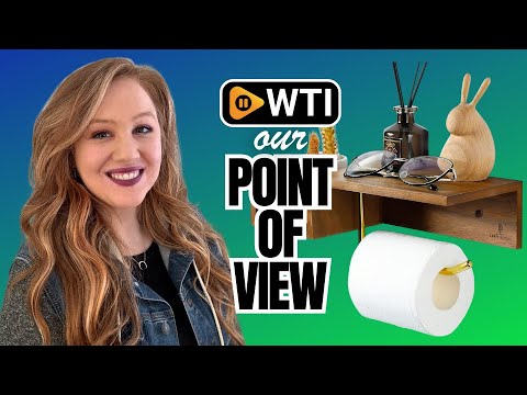 Wall-Mounted Toilet Paper Holder with Shelf and Storage - WTI product video review