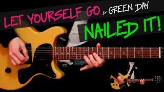 Let Yourself Go - Green Day guitar cover by GV +chords