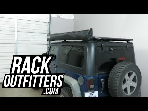 Rhino-Rack COMPACT BatWing 270 Degree Awning Stowed