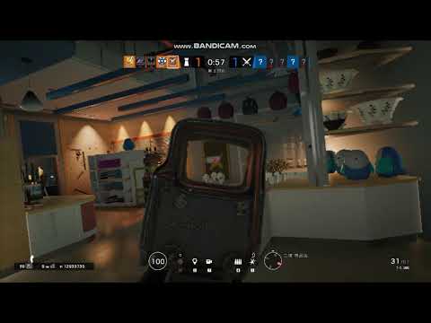 R6 2019/4/13 Leison Triple Kill 1v2 Clutch Win 毒針三殺 一打二殘局