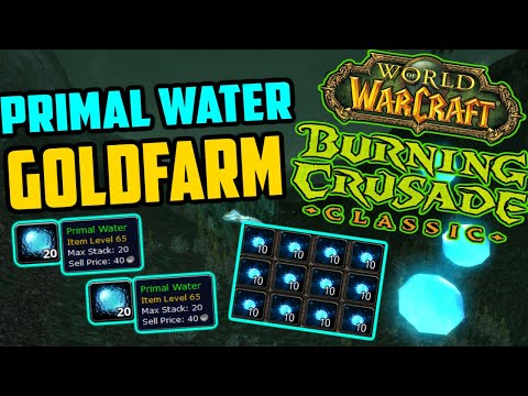 Loot From 2 Hours of Farming Primal Water - TBC Primal Water Goldfarm - Shimmerscale Eel Farm