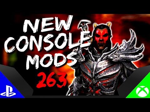 Skyrim Special Edition: ▶️5 BRAND NEW CONSOLE MODS◀️ #263 (PS4/XB1/PC)