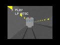 Subway Train Crash VHS Effect