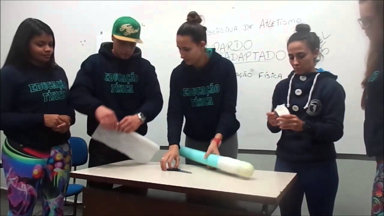 Atletismo  Construção de dardo adaptado para crianças