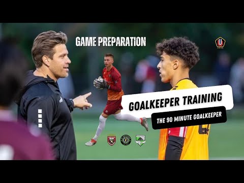 Goalkeeper Training with Saint Benedict's Prep Goalkeepers | One Day Before a Game