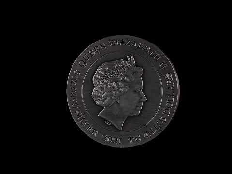 2021 Zodiac 5oz Silver Coloured Antiqued