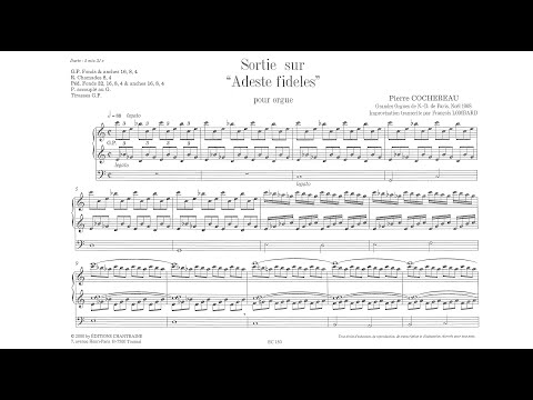 Cochereau, Pierre (1968): Sortie improvisée sur « Adeste fideles » (tr. Lombard) — P. Cochereau