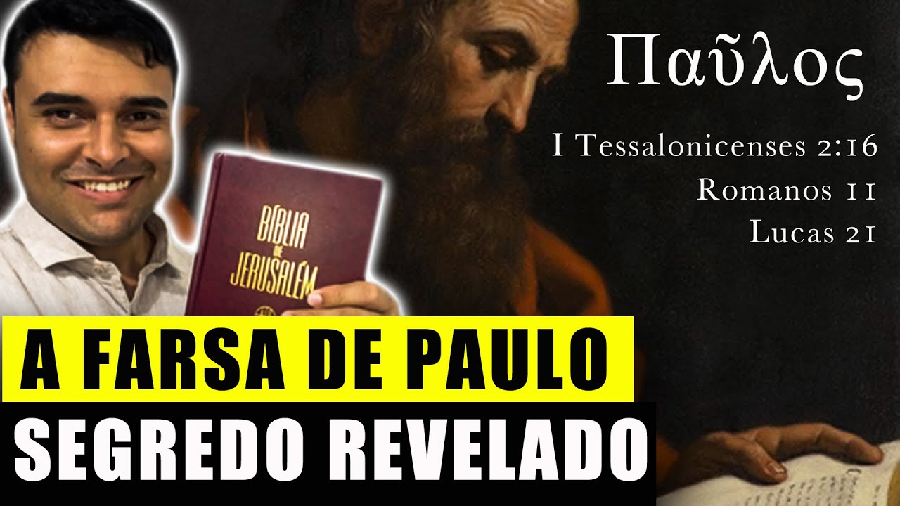 Os SEGREDOS do apóstolo PAULO | Conheça a VERDADEIRA origem de suas epistolas.