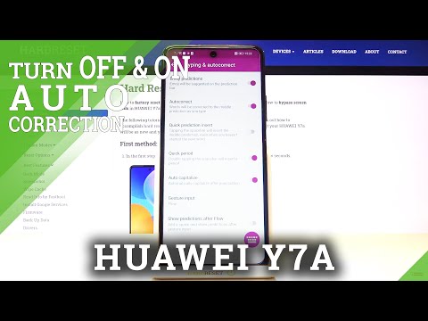 How to Turn On Swiftkey Autocorrection on HUAWEI Y7A– Enable Autocorrection