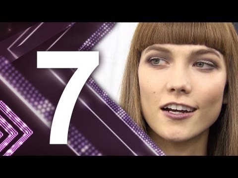 First Face - #7 Karlie Kloss - First Face Countdown Fall 2012 | FashionTV