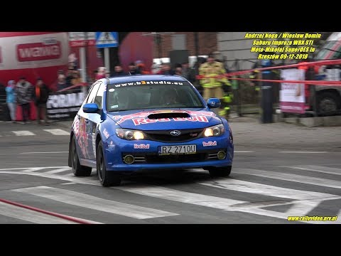 Andrzej Noga / Wiesław Domin - Subaru Impreza WRX STi - Moto-Mikołaj SuperOES in  Rzeszów 09-12-2018