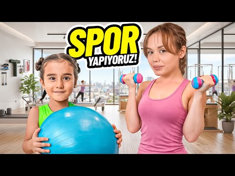 ANNEMLE SPORA BAŞLADIK ! SPORDA İLK GÜNÜMÜZ !? | Gamze Karta Öykü Karta