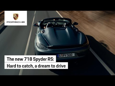 The new Porsche 718 Spyder RS: A rebel unleashed