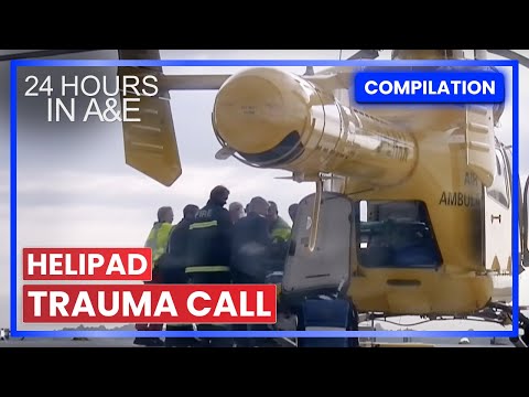 Helipad Emergency Responses! | 24 Hours in A&E | Medical Documentary