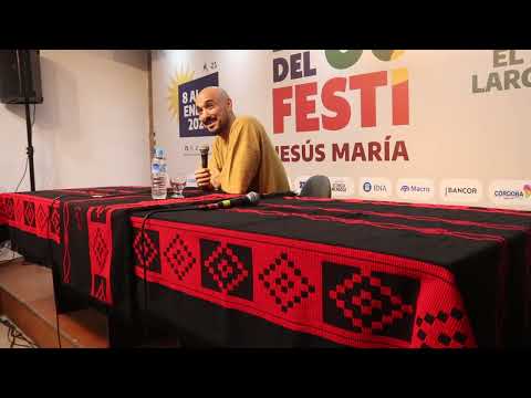 Abel Pintos CONFERENCIA DE PRENSA EN JESUS MARIA 2026