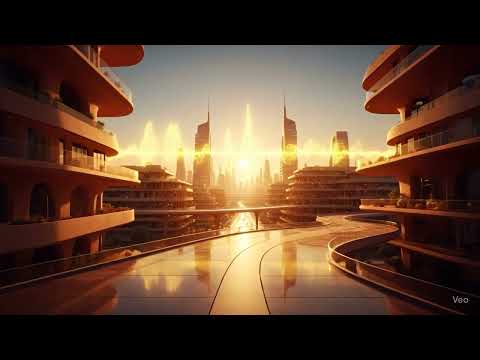 Amber Cities – 56min Afro-House Lite | Kalimba, Smooth Bass & Subtle Percussion for Positive Vibes