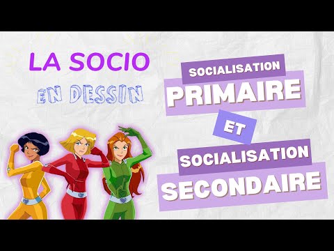 [SES 1st] Sociology in drawing: Primary and secondary socialization
