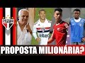 ULTIMAS DO SÃO PAULO FC; CALAZANS; GABRIEL MARTINELLI; ANTONY; DIEGO SOUZA; NENE; REUNIÃO