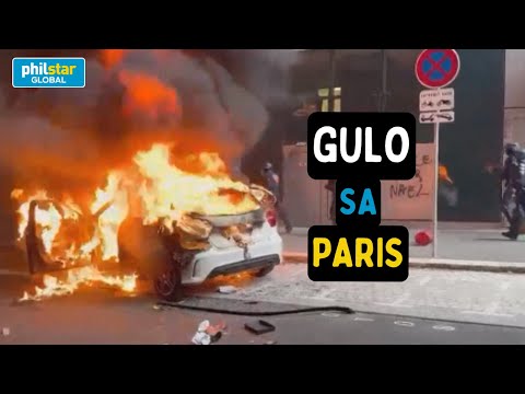 Violence erupts in Paris suburb after march for police shooting victim