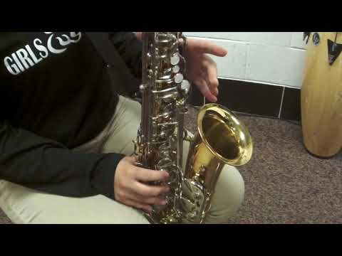 Bb Blues Scale - Alto Sax