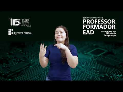 Seleção de professores para cadastro de reserva - Edital em Libras