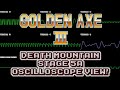 Golden Axe III Death Mountain Stage 5A In Oscilloscope View