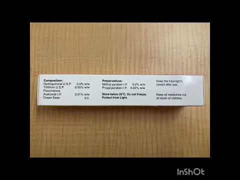 Triglow hydrohlorine tretinoin cream