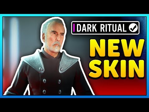 Count Dooku DARK RITUAL Skin - Heroes vs Villains Gameplay - Star Wars Battlefront 2
