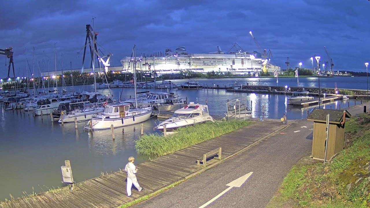 Live webcam view of Puerto Deportivo de Raisio