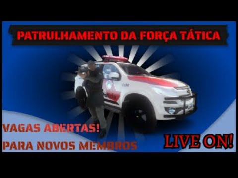Fazendo patrulhamento no MELHOR servidor de mta! Recrutando ON!! (LIVE) 🔥