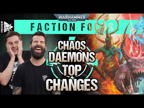 Codex Chaos Daemons Top Changes | Warhammer 40,000 Faction Focus