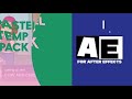 Reupload Of Nevelytv Cartoon Network Pastel 2022 Rebrand Template Pack