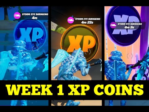 Chapter 2 Season 5 Week 1 ALL XP COIN LOCATIONS